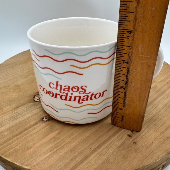 Parker Lane Stoneware "chaos Coordinator" Ceramic Coffee Mug - Picture 5 of 6